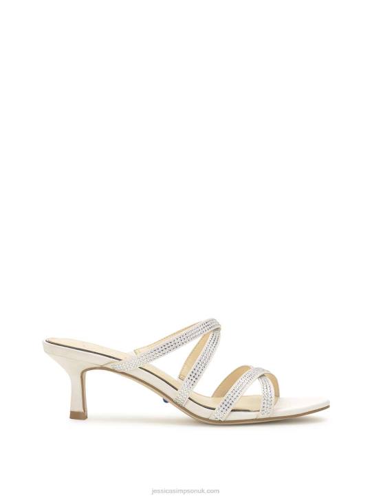 Chanter Kitten Heel in WhiteJessica Simpson 6JRJ96