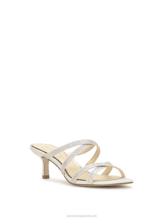 Chanter Kitten Heel in WhiteJessica Simpson 6JRJ96