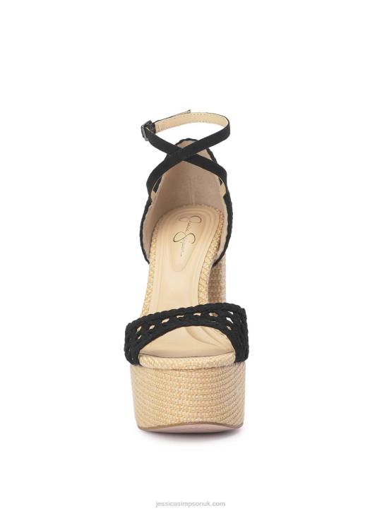 Aditi Peep Toe Platform in BlackJessica Simpson 6JRJ24