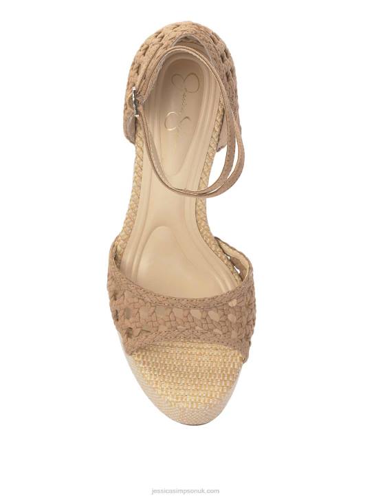 Aditi Peep Toe Platform in NaturalJessica Simpson 6JRJ199