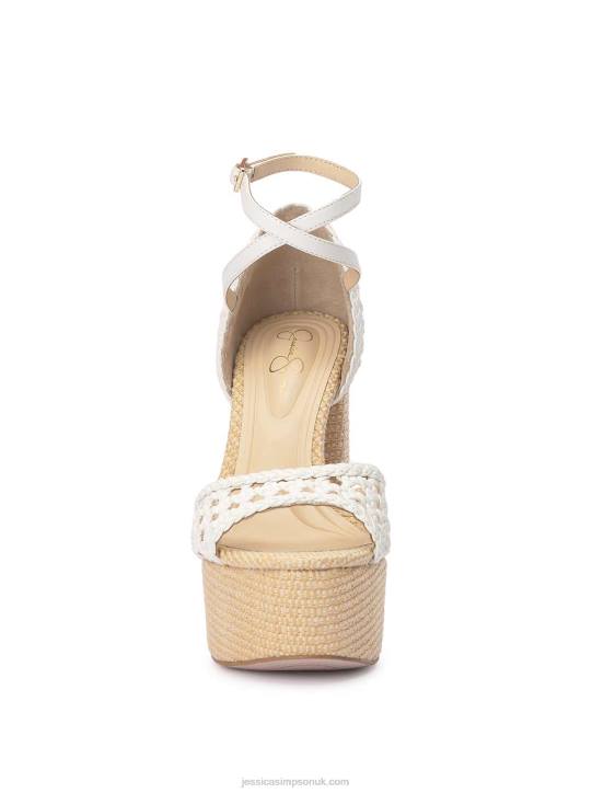 Aditi Peep Toe Platform in WhiteJessica Simpson 6JRJ182