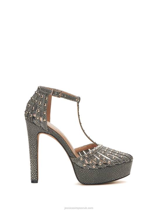 Bakir High Heel in Black and WhiteJessica Simpson 6JRJ218