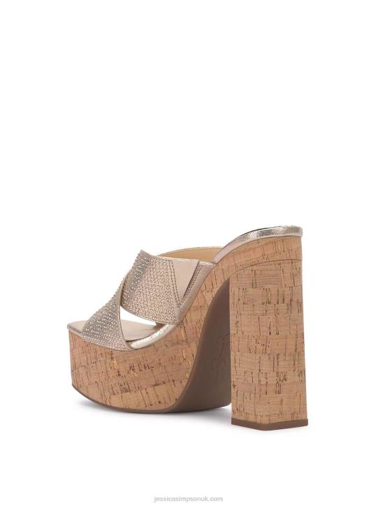 Basima Platform in ChampagneJessica Simpson 6JRJ141
