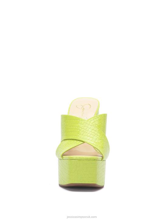 Basima Platform in LimeJessica Simpson 6JRJ37