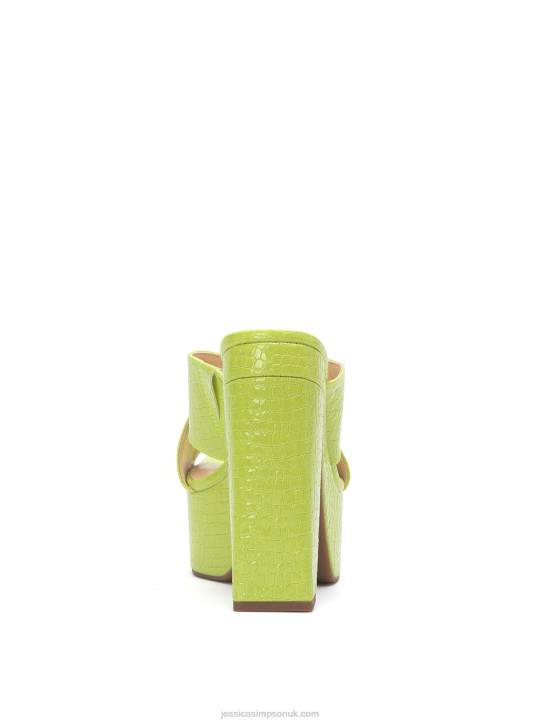 Basima Platform in LimeJessica Simpson 6JRJ37