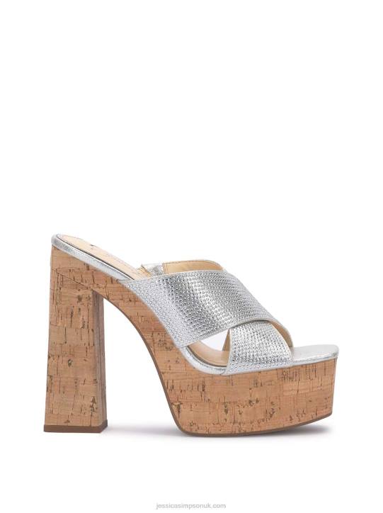 Basima Platform in SilverJessica Simpson 6JRJ176