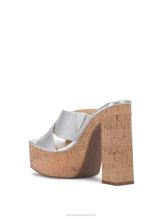 Basima Platform in SilverJessica Simpson 6JRJ176