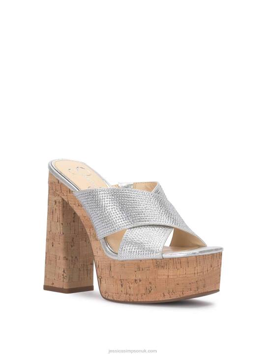 Basima Platform in SilverJessica Simpson 6JRJ176