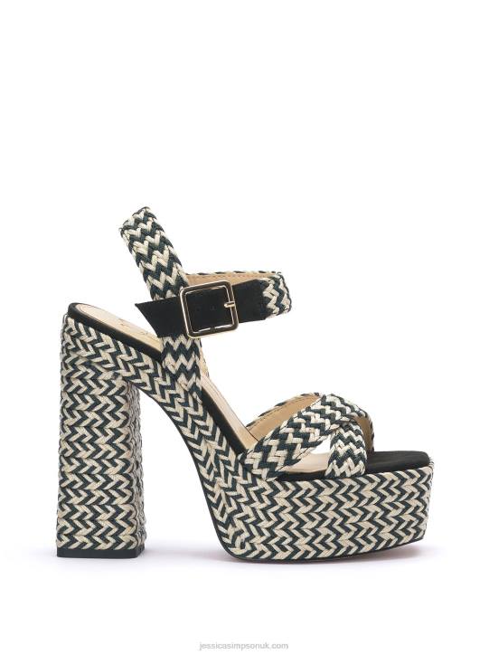 Brycen Platform in Black & WhiteJessica Simpson 6JRJ147