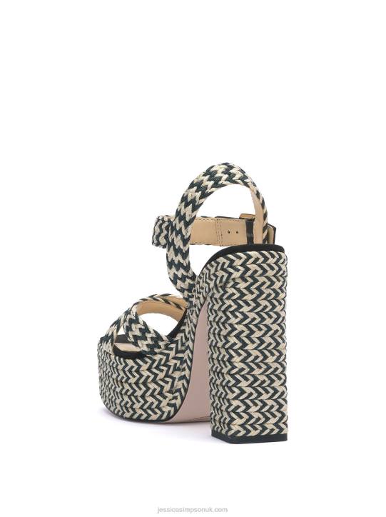 Brycen Platform in Black & WhiteJessica Simpson 6JRJ147