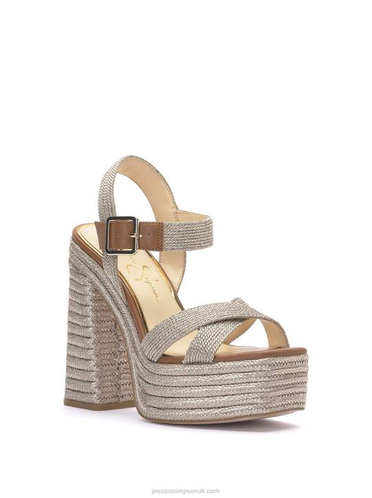 Brycen Platform in MetallicJessica Simpson 6JRJ14