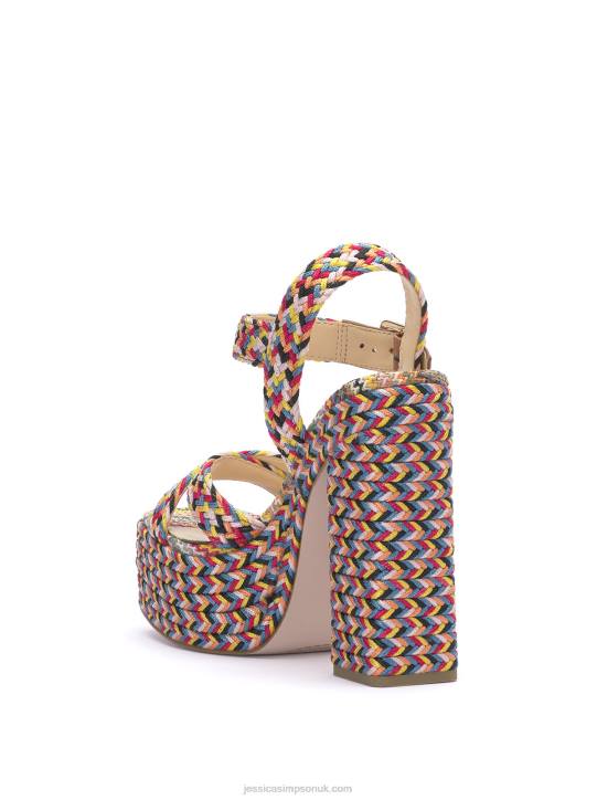 Brycen Platform in MulticoloredJessica Simpson 6JRJ139