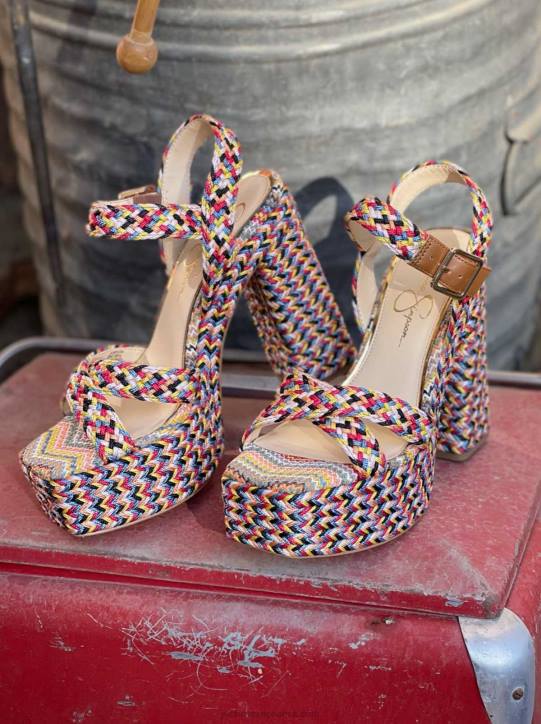 Brycen Platform in MulticoloredJessica Simpson 6JRJ139