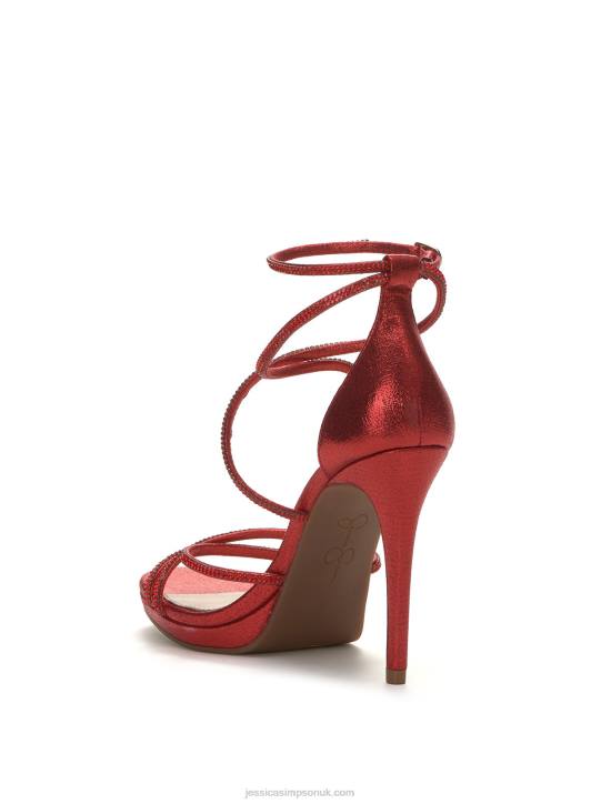 Jaeya High Heel in Richest RedJessica Simpson 6JRJ191