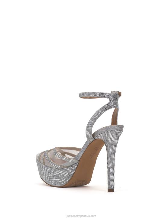 Oluina High Heel in SilverJessica Simpson 6JRJ217