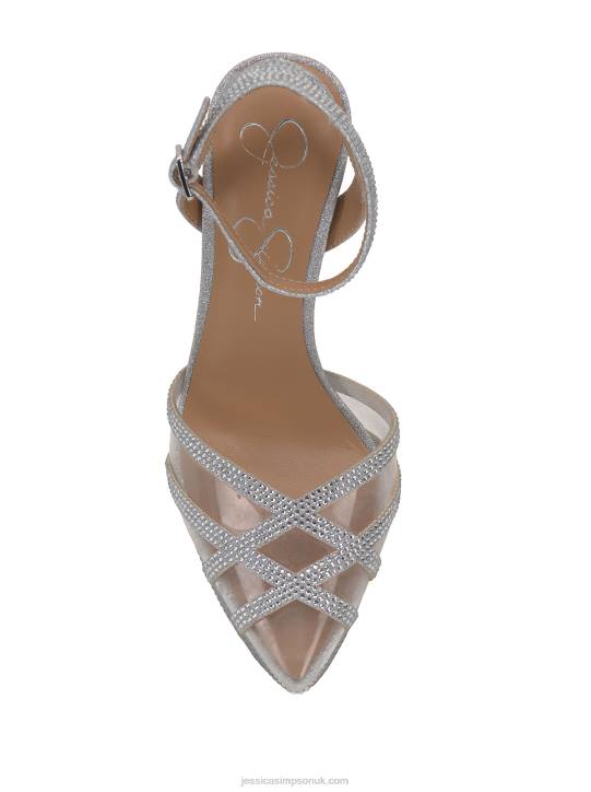 Oluina High Heel in SilverJessica Simpson 6JRJ217