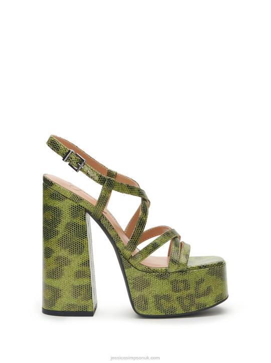 Salih High Heel in GreenJessica Simpson 6JRJ208