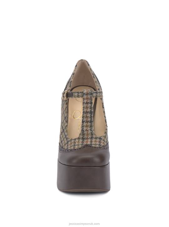 Selventa Platform in BrownJessica Simpson 6JRJ221