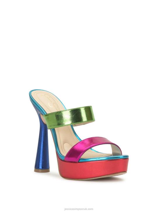 Sempira Platform Heel in Fuschia MultiJessica Simpson 6JRJ20