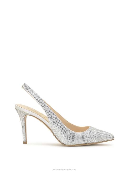 Arerra Slingback Pump in WhiteJessica Simpson 6JRJ97