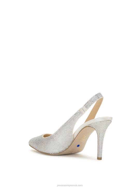 Arerra Slingback Pump in WhiteJessica Simpson 6JRJ97