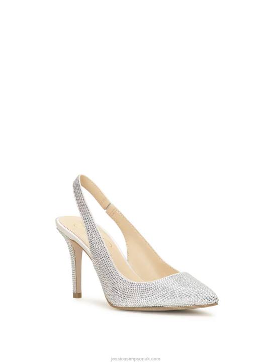 Arerra Slingback Pump in WhiteJessica Simpson 6JRJ97
