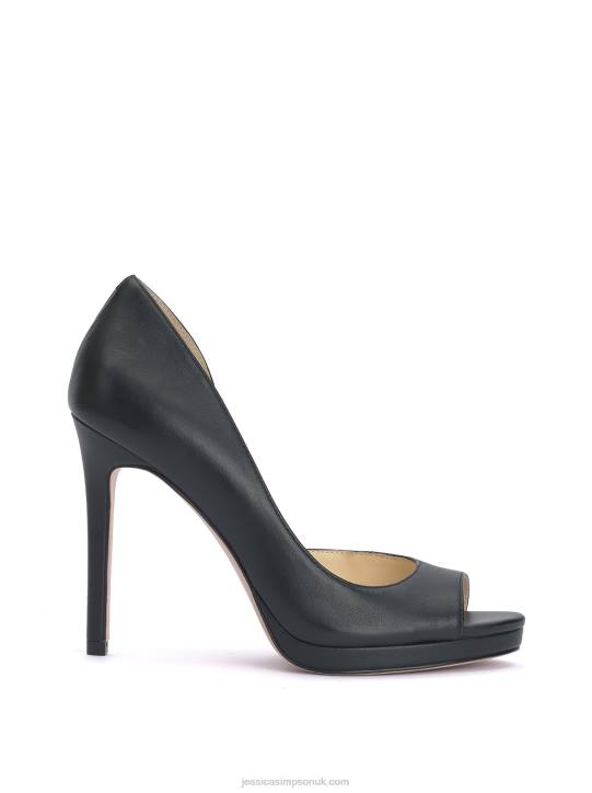 Kimli Peep Toe Pump in BlackJessica Simpson 6JRJ188