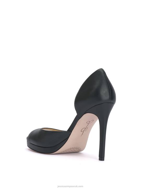 Kimli Peep Toe Pump in BlackJessica Simpson 6JRJ188