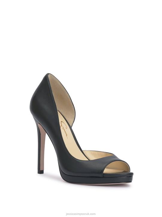 Kimli Peep Toe Pump in BlackJessica Simpson 6JRJ188