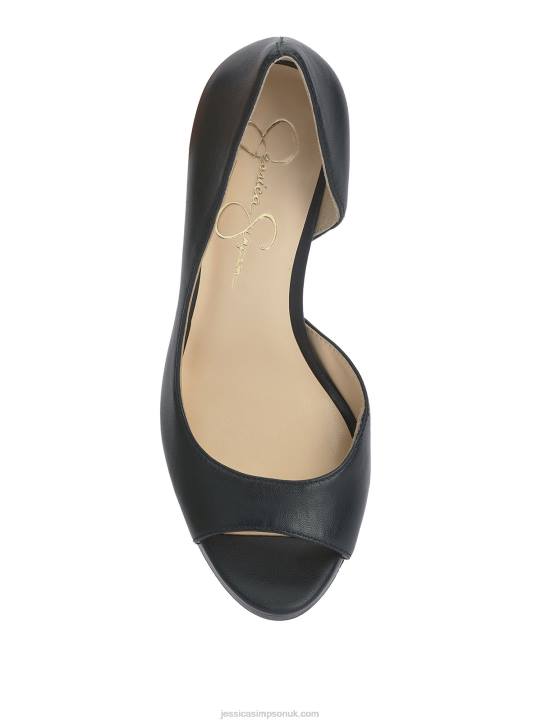 Kimli Peep Toe Pump in BlackJessica Simpson 6JRJ188