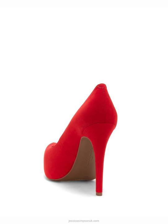 Parisah Platform Pump in Red MuseJessica Simpson 6JRJ203