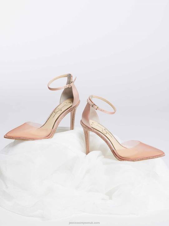 Pemota Pointed Toe Pump in BlushJessica Simpson 6JRJ243