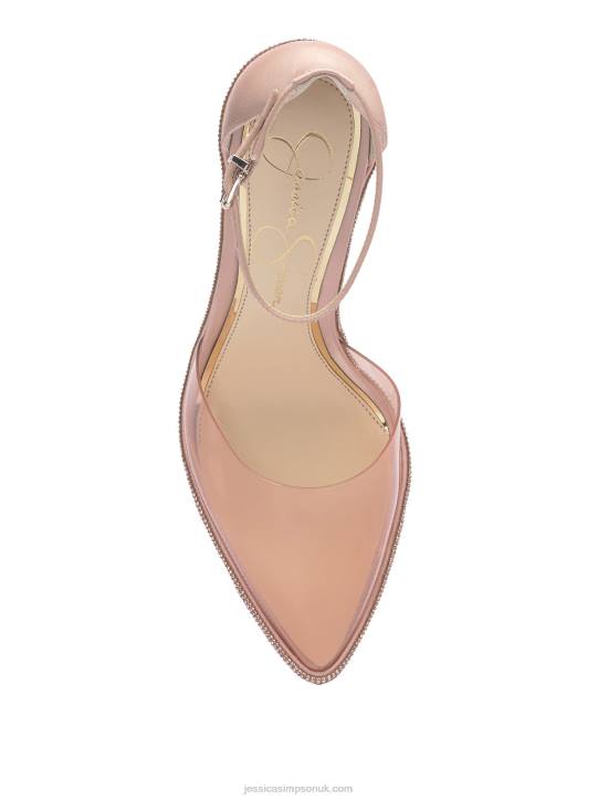 Pemota Pointed Toe Pump in BlushJessica Simpson 6JRJ243
