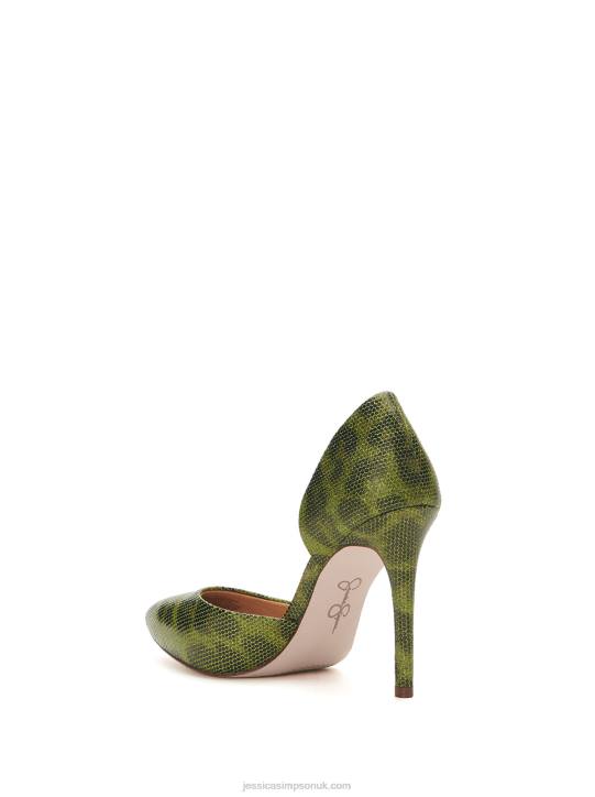 Prizma D'Orsay Pump in Green LeopardJessica Simpson 6JRJ267