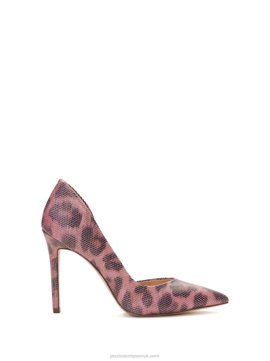 Prizma D'Orsay Pump in Light Pink LeopardJessica Simpson 6JRJ265