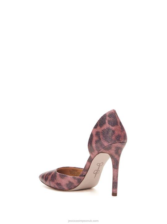 Prizma D'Orsay Pump in Light Pink LeopardJessica Simpson 6JRJ265