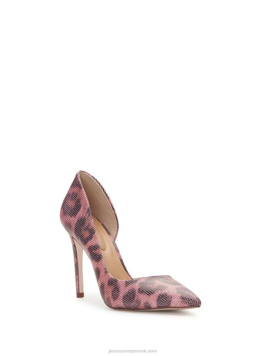 Prizma D'Orsay Pump in Light Pink LeopardJessica Simpson 6JRJ265