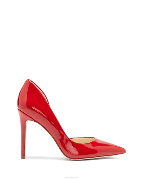 Prizma D'Orsay Pump in Red PatentJessica Simpson 6JRJ259