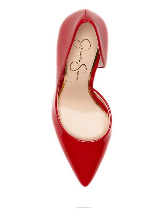 Prizma D'Orsay Pump in Red PatentJessica Simpson 6JRJ259