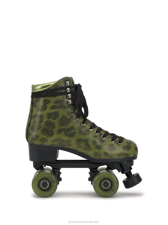 Rollstar Roller Skate in Green LeopardJessica Simpson 6JRJ272