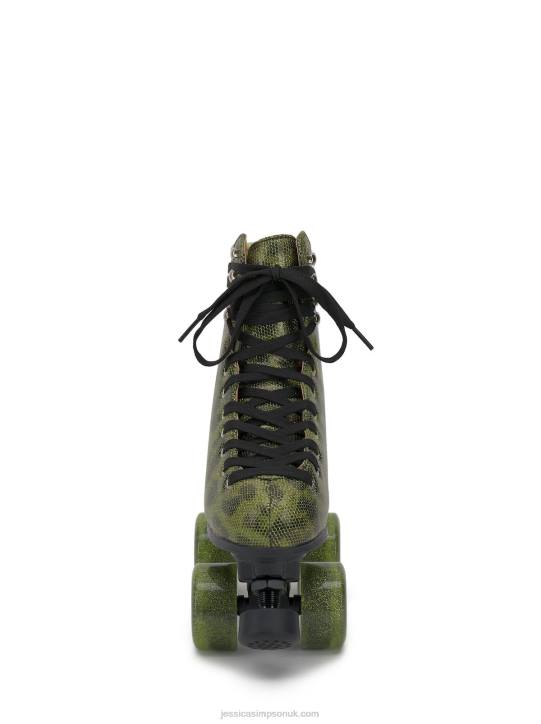 Rollstar Roller Skate in Green LeopardJessica Simpson 6JRJ272