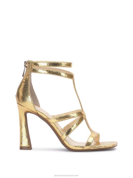 Aaralyn High Heel Sandal in GoldJessica Simpson 6JRJ306