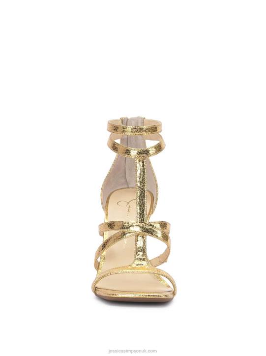 Aaralyn High Heel Sandal in GoldJessica Simpson 6JRJ306