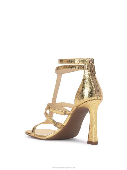 Aaralyn High Heel Sandal in GoldJessica Simpson 6JRJ306
