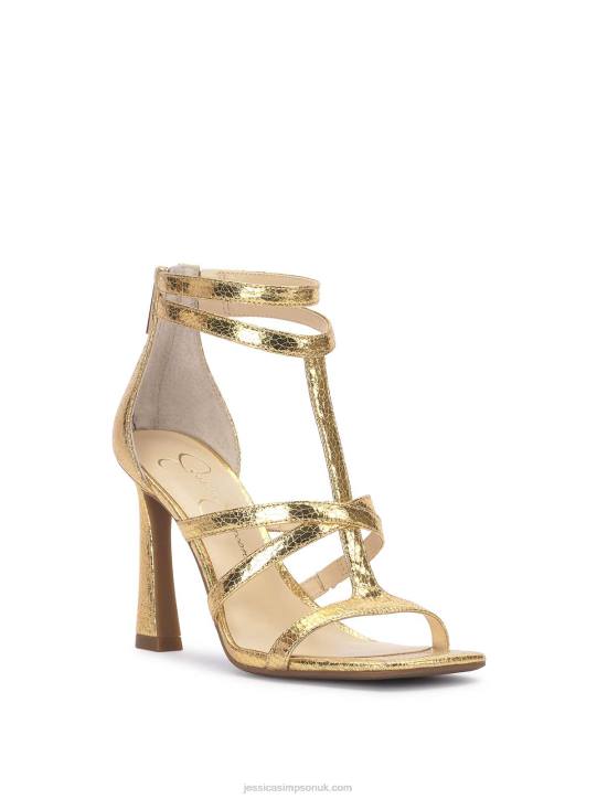 Aaralyn High Heel Sandal in GoldJessica Simpson 6JRJ306