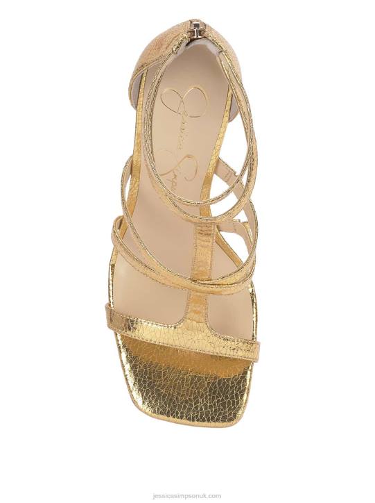 Aaralyn High Heel Sandal in GoldJessica Simpson 6JRJ306