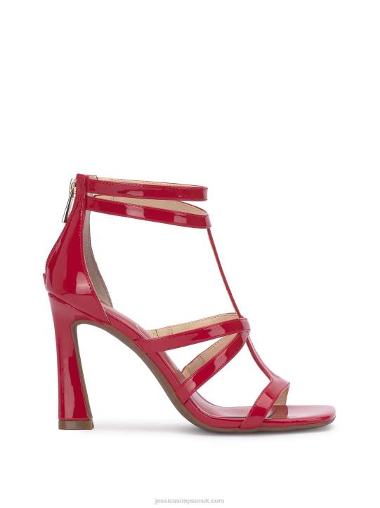 Aaralyn High Heel Sandal in Red MuseJessica Simpson 6JRJ304