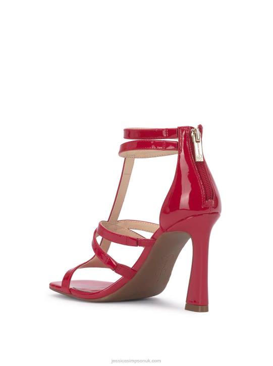 Aaralyn High Heel Sandal in Red MuseJessica Simpson 6JRJ304