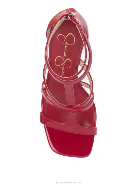 Aaralyn High Heel Sandal in Red MuseJessica Simpson 6JRJ304