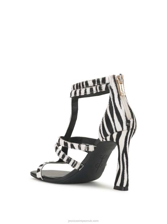 Aaralyn High Heel Sandal in ZebraJessica Simpson 6JRJ307